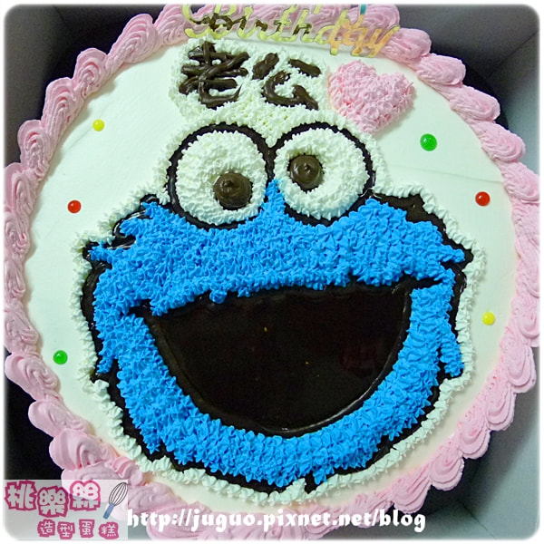 芝蔴街造型蛋糕_S002, Sesame Street cake_S002