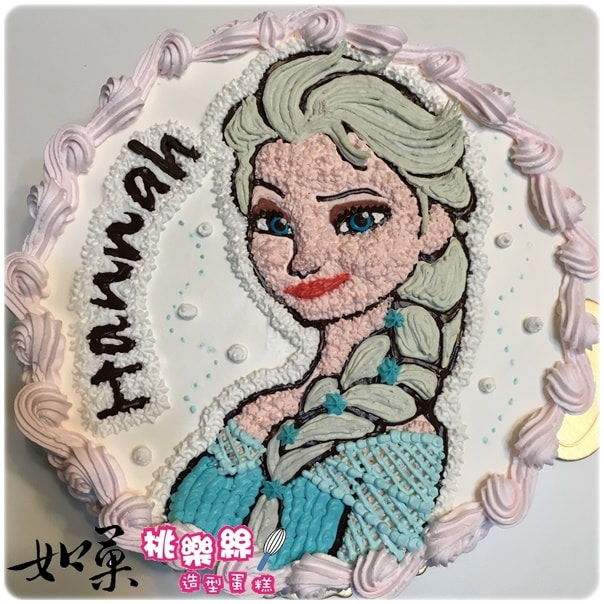 艾莎公主造型蛋糕_101,elsa princess cake_101
