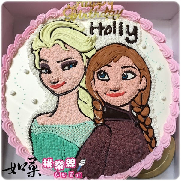 冰雪奇緣公主造型蛋糕_K311,FROZEN princess cake_K311