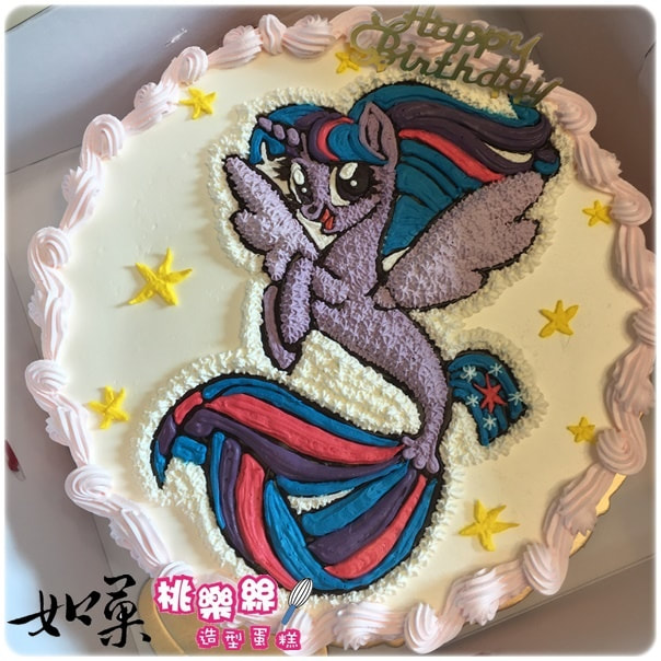 彩虹小馬造型蛋糕_K103, little pony cake_K103