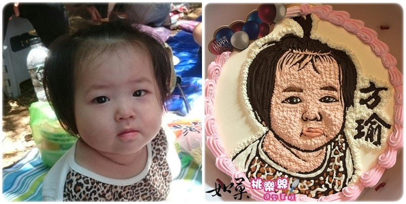 寶寶人像造型蛋糕_25, baby photo cake_25