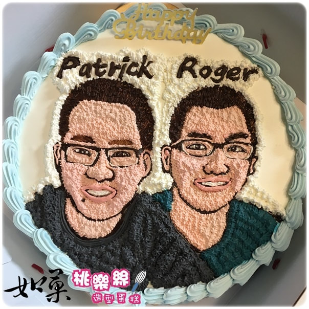 人像造型蛋糕_174, portrait cake customised_174