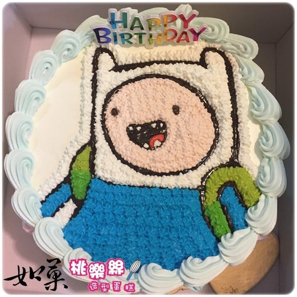探險活寶造型蛋糕_S002, Adventure Time cake_S002