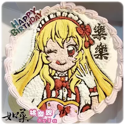 星宮莓蛋糕,偶像學園蛋糕,星夢學園蛋糕,星宮莓生日蛋糕,偶像學園生日蛋糕,星宮莓造型蛋糕,偶像學園造型蛋糕,星宮莓卡通蛋糕,偶像學園卡通蛋糕, Aikatsu Cake, Hoshimiya Ichigo Cake, Aikatsu Birthday Cake