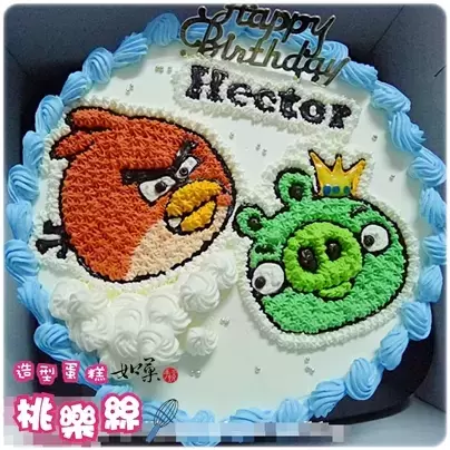憤怒鳥蛋糕,憤怒鳥生日蛋糕,憤怒鳥造型蛋糕,憤怒鳥卡通蛋糕,憤怒鳥遊戲蛋糕, Angry Birds Birthday Cake