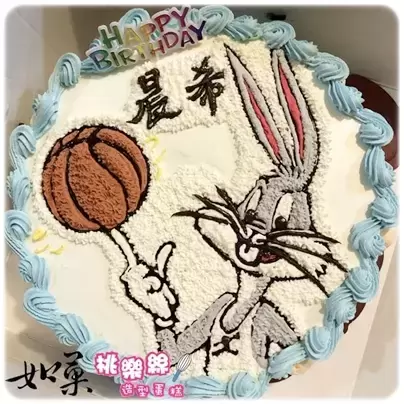 賓尼兔 蛋糕,賓尼兔 造型 蛋糕,賓尼兔 生日 蛋糕,賓尼兔 卡通 蛋糕,Bugs Bunny Cake