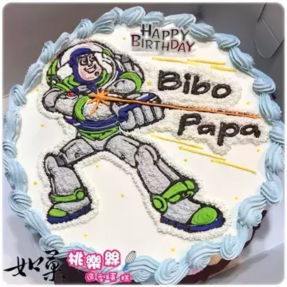 Buzz Lightyear 蛋糕 - 玩具總動員主題生日蛋糕