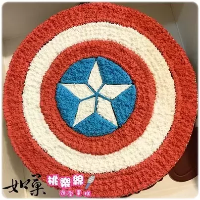 美國隊長蛋糕,美國隊長造型蛋糕,美國隊長生日蛋糕,漫威蛋糕,漫威英雄蛋糕,超級英雄蛋糕, Captain America Cake, Captain America Birthday Cake, Marvel Cake, Superhero cake