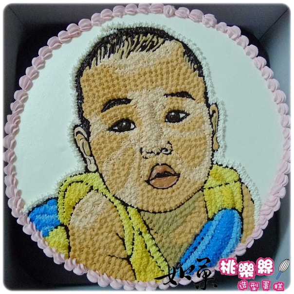 寶寶人像造型蛋糕_10, baby portrait cake_10