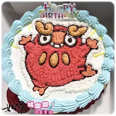 達摩仔 蛋糕,寶可夢 蛋糕,寶可夢 造型 蛋糕,寶可夢 生日 蛋糕,寶可夢 卡通 蛋糕, Darumaka Cake, Pokemon Cake, Pokémon Cake