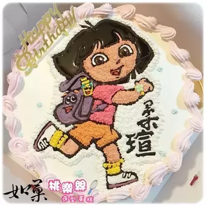 朵拉 蛋糕,朵拉 造型 蛋糕,朵拉 生日 蛋糕,朵拉 卡通 蛋糕,Dora Cake,Dora Birthday Cake