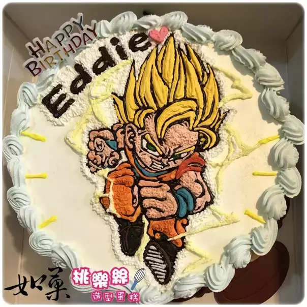 孫悟天蛋糕,悟天蛋糕,七龍珠蛋糕, Son Goten Cake, Dragon Ball Cake