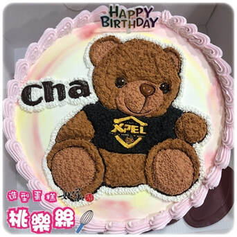 玩偶熊造型蛋糕,客製化蛋糕,客製蛋糕, Doll Bear Cake, customized cake, custom cake