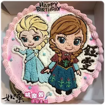 艾莎 蛋糕,Elsa 蛋糕,安娜 蛋糕,公主 蛋糕,公主 造型 蛋糕,公主 生日 蛋糕,公主 卡通 蛋糕,Elsa Anna Cake,Princess Cake,Princess Birthday Cake,Disney Princess Cake