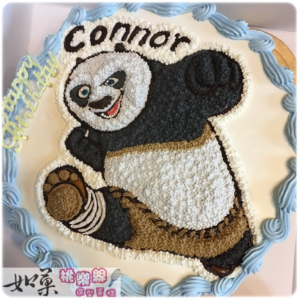 功夫熊貓造型蛋糕_101, Kung Fu Panda Cake_101