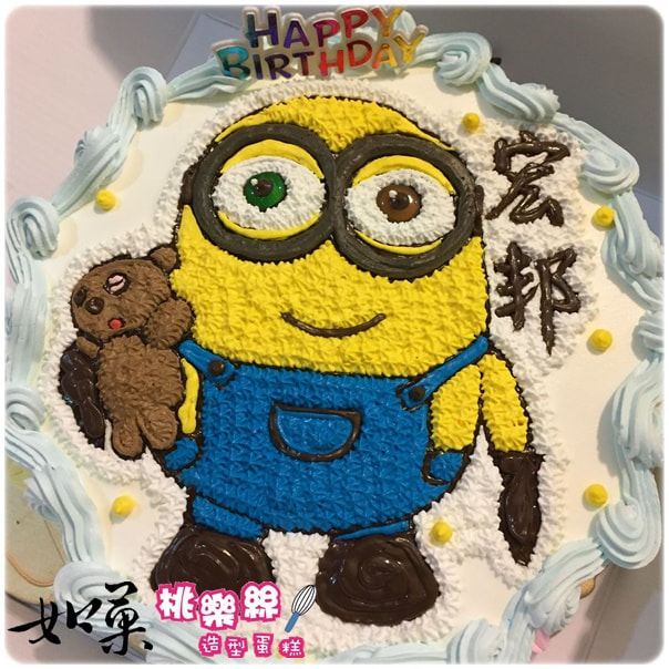 小小兵造型蛋糕_006, Minion Cake_006
