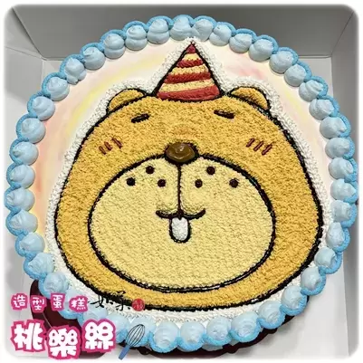 無奈熊蛋糕,無奈熊造型蛋糕,無奈熊生日蛋糕, Munai Kuma Cake, Munai Kuma Birthday Cake