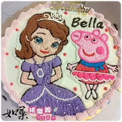 佩佩 蛋糕,佩佩豬 蛋糕,佩佩豬 造型 蛋糕,佩佩豬 生日 蛋糕,佩佩豬 卡通 蛋糕,蘇菲亞 公主 蛋糕,Peppa Cake,Peppa Pig Cake,Sofia Cake