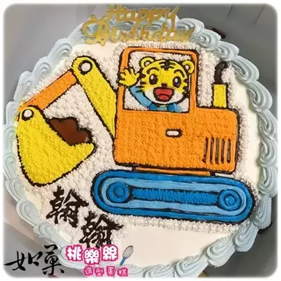 巧虎蛋糕,巧虎生日蛋糕,巧虎造型蛋糕,巧虎卡通蛋糕, Qiaohu Cake, Shima Tora Cake, Shimano Shimajiro Cake