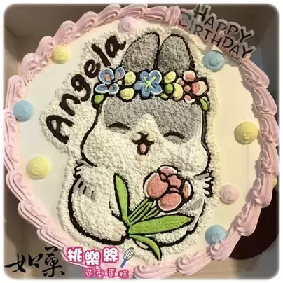 兔子 蛋糕,兔子 造型 蛋糕,兔子 生日 蛋糕,兔子 卡通 蛋糕, Rabbit Cake, Rabbit Birthday Cake