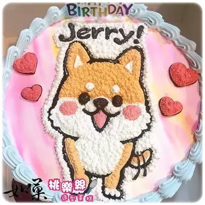 柴犬 蛋糕,柴犬 造型 蛋糕,柴犬 生日 蛋糕,柴犬 卡通 蛋糕, Shiba Inu Cake, Puppy Cake