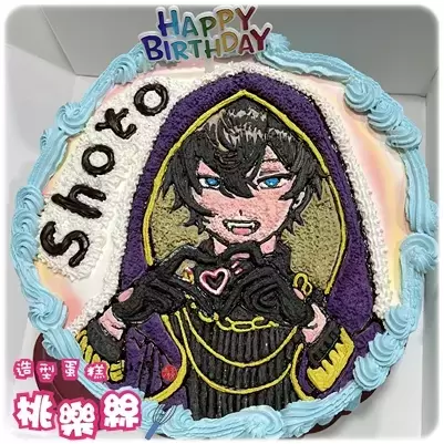 shoto蛋糕, shoto 蛋糕, shoto 造型蛋糕, shoto 生日蛋糕, shoto cake, Anime Cake
