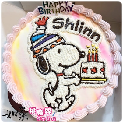 史努比蛋糕,史努比生日蛋糕,史努比造型蛋糕,史努比卡通蛋糕, Snoopy Cake, Snoopy Birthday Cake, Snoopy Peanuts Cake
