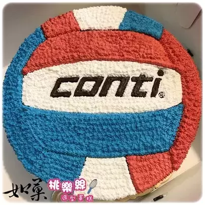 排球 蛋糕,排球 造型 蛋糕,排球 生日 蛋糕, Volleyball Cake, Sports Cake