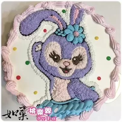 史黛拉兔蛋糕,史黛拉兔造型蛋糕,迪士尼蛋糕, Stella Lou Cake, Disney Cake