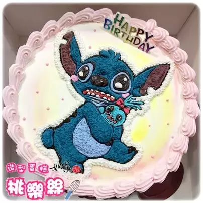 史迪奇蛋糕,史迪奇造型蛋糕,史迪奇生日蛋糕,史迪奇卡通蛋糕,星際寶貝蛋糕,迪士尼卡通蛋糕, Stitch Cake, Stitch Birthday Cake, Disney Cake