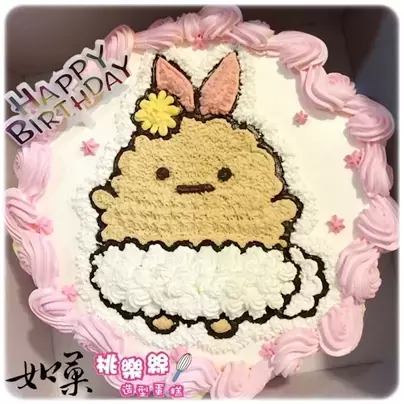 炸蝦尾蛋糕,角落生物蛋糕,角落小夥伴蛋糕,角落生物生日蛋糕,角落小夥伴生日蛋糕,角落生物造型蛋糕,角落小夥伴造型蛋糕, Sumikko Gurashi Cake, Sumikko Gurashi Birthday Cake