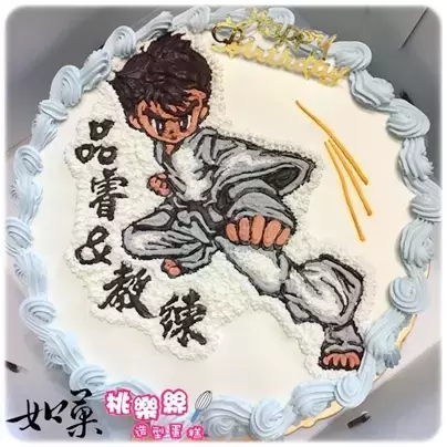 跆拳道蛋糕,運動員蛋糕,跆拳道造型蛋糕,運動員造型蛋糕, Taekwondo Cake, Taekwondo Birthday Cake, Sports Cake, Sports Birthday Cake