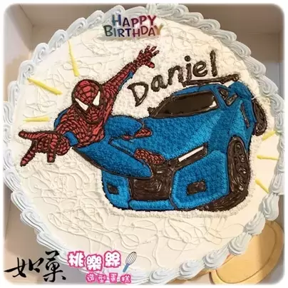 機器戰士蛋糕,TOBOT蛋糕,蜘蛛人蛋糕,機器戰士TOBOT蛋糕,蜘蛛人造型蛋糕,機器戰士蛋糕,機器戰士造型蛋糕, TOBOT Cake, Spider Man Cake, Marvel Cake