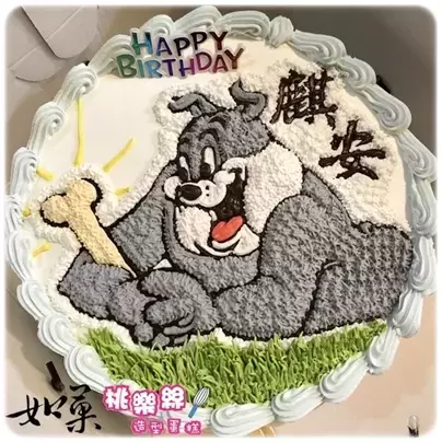 史派克鬥牛犬 蛋糕,湯姆貓與傑利鼠 蛋糕,Tom and Jerry Cake,Tom and Jerry Birthday Cake