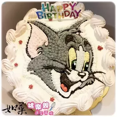湯姆貓 蛋糕,湯姆貓 造型 蛋糕,湯姆貓 生日 蛋糕,湯姆貓 卡通 蛋糕,湯姆貓 與 傑利鼠 蛋糕, Tom Cat Cake, Tom and Jerry Cake